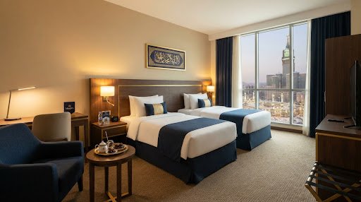 Comfortable hotel room stay